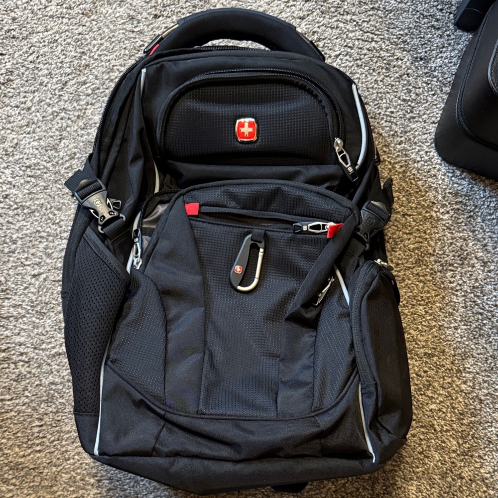 SwissGear Black and Red Men's Backpack